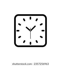 Alarm clock icon vector illustration on a white background