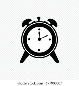 alarm clock icon , vector illustration