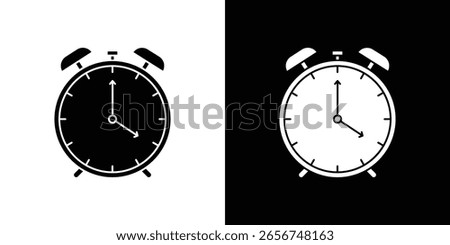 Alarm clock icon Vector scalable graphics