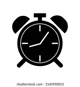 Alarm clock icon vector icon. Simple element illustration. Alarm clock symbol design. Can be used for web and mobile.