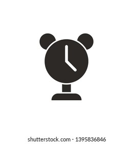 Alarm, clock icon - Vector. Simple element illustration from UI concept. Alarm, clock icon - Vector. Infographic concept vector illustration. on white background