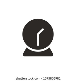 Alarm, clock icon - Vector. Simple element illustration from UI concept. Alarm, clock icon - Vector. Infographic concept vector illustration. on white background