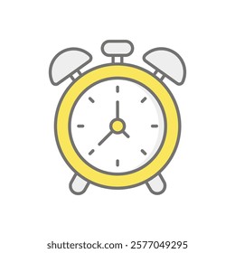 Alarm Clock icon vector stock illustration