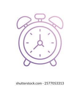 Alarm Clock icon vector stock illustration