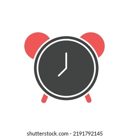 alarm clock icons  symbol vector elements for infographic web