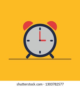 alarm clock icon,vector,illustrator.