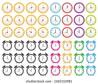 Alarm Clock icon,Wall clock icon