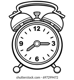Alarm Clock Illustration