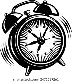 Alarm Clock illustration eps 10