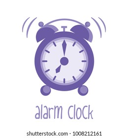 alarm clock isolated