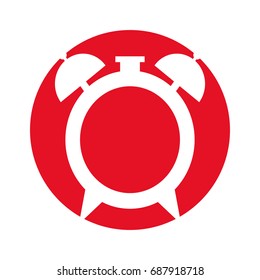 alarm clock isolated icon