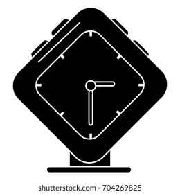 alarm clock isolated icon