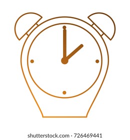 alarm clock isolated icon