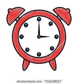 alarm clock isolated icon