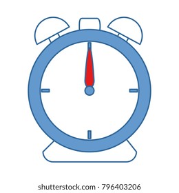 alarm clock isolated icon