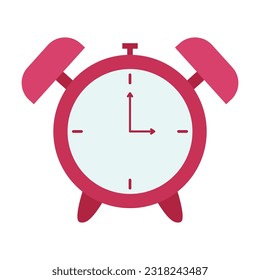 Alarm clock item ramadan design illustration