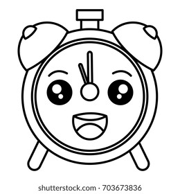 alarm clock kawaii character