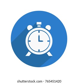 alarm clock long shadow