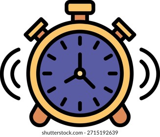 Despertador Nuevo diseño creativo de iconos vectoriales