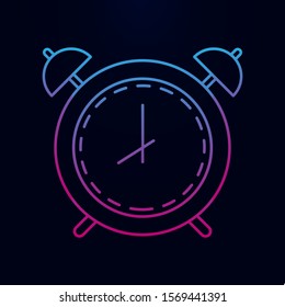 Alarm clock nolan icon. Simple thin line, outline vector of measure icons for ui and ux, website or mobile application
