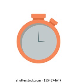 alarm clock on white background vector illustration design