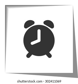 alarm clock paper cut out