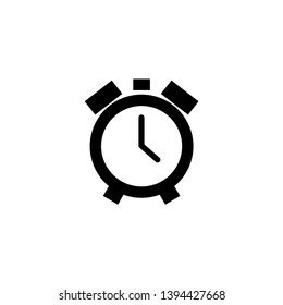 alarm clock ringing icon modern design illustration - Vector