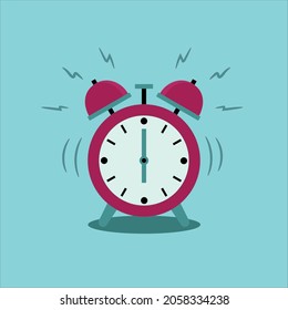 Alarm Clock Ringing in the Morning