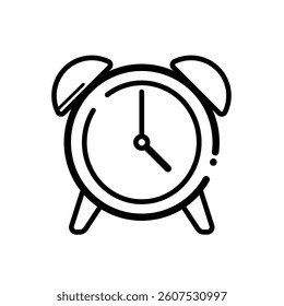 alarm clock - siple vector icon