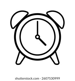 alarm clock - siple vector icon