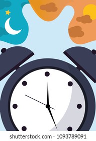alarm clock time classic bell