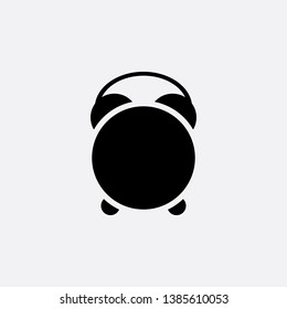 alarm clock time icon sign signifier vector