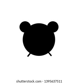 alarm clock time icon sign signifier vector