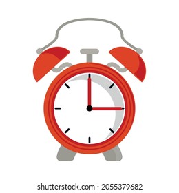 alarm clock time icon style