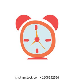 alarm clock time isolated icon vector illustration design