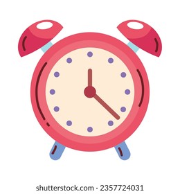 alarm clock timer icon isolated