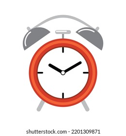 Alarm clock vector clipart. Countdown or alarm symbol. Time up icon vector.
