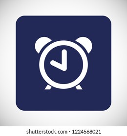 alarm clock vector icon 10 eps