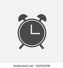 alarm clock vector icon 