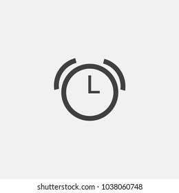 alarm clock vector icon