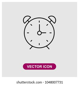 Alarm Clock Vector Icon