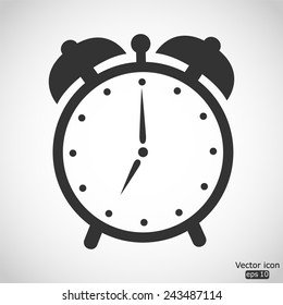 alarm clock vector icon