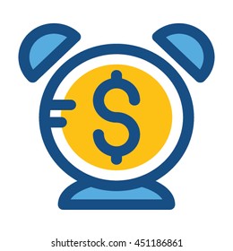 Alarm Clock Vector Icon