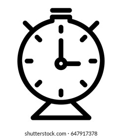 Alarm Clock Vector Icon