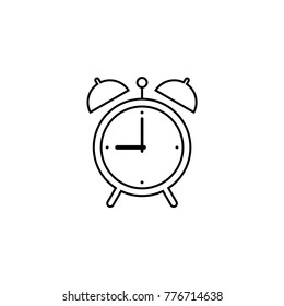 Alarm clock vector icon