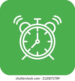 Alarm Clock Vector Icon Design Illustration