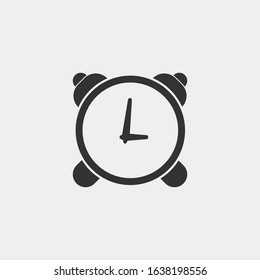 Alarm clock  vector icon illustration icon