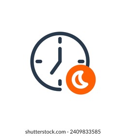 Alarm Clock Vector Icon Illustration for Wake Up