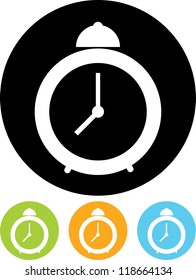Alarm Clock - Vector icon isolated
