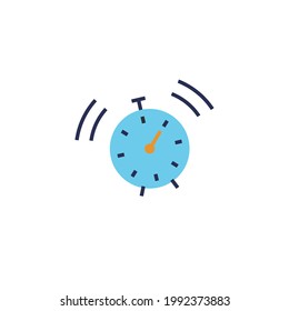alarm clock vector icon timer